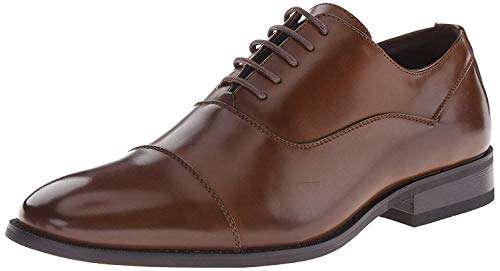 Unlisted by Kenneth Cole Men's Half Time Oxford, Cognac, 10 M US