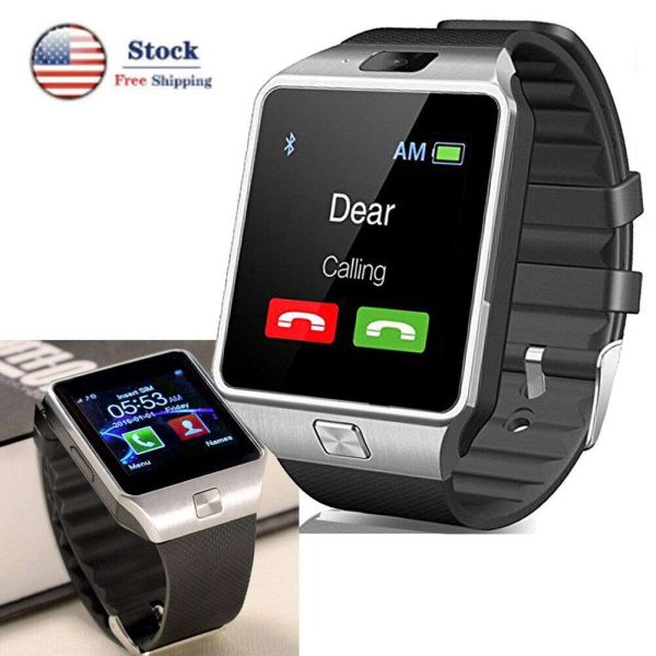 Women Men Bluetooth Smart Watch GSM Unlocked Phone Answer/Make Call For Android