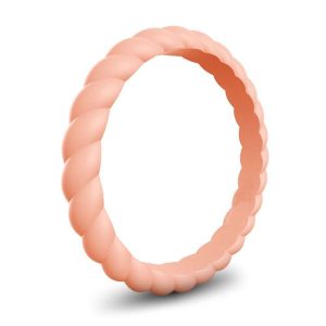 Women Silicone Wedding Engagement Ring Women Flexible Rubber Band Gym Sports US