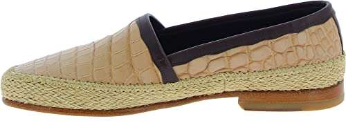 Dolce&gabbana Men's Beige Crocodile Espadrilles Shoes - Size: 12 US
