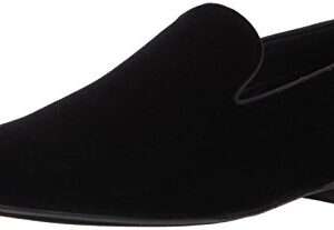 Steve Madden Men's Laight Loafer, Black Velvet, 9.5