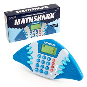 Educational Insights MathShark Electronic Math Game, Handheld Electronic Learning Toy, Ages 6+