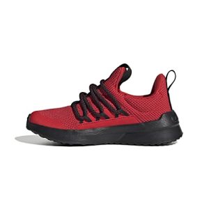 adidas Lite Racer Adapt 5.0 Running Shoe, Vivid Red/Power Red/Black, 6 US Unisex Big Kid