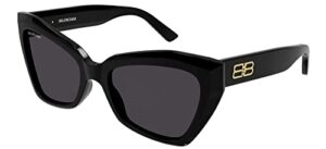 Balenciaga BB0271S Black/Grey 56/19/140 women Sunglasses