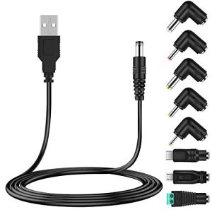 Bouge Universal DC 5V Power Cable, USB Charger Cord with 8 Types Connectors (Include Micro and USB C Android Connector) for Samsung Galaxy LG Moto and Other Android Phones Tablet Power Bank