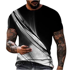 Designer Graphic Tees Men 2023 Fashion Digital Print Pullover Top Summer Sport Fitness Short Sleeve Tee Shirt Blouse,Shirts for Men,Designer T Shirts,T Shirts for Men,Mens T Shirts