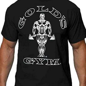 Gold's Gym T-Shirt - Official Licensed - BT-1 (M, Black)