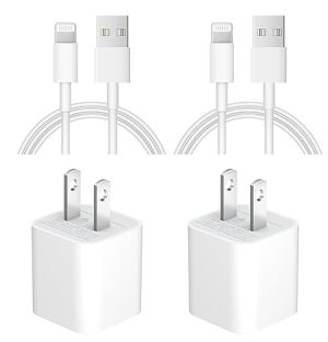 iPhone Plug Charger[MFi Certified] USB 2-Pack Fast Wall Charger Compatible with iPhone 14/14 Plus/14 Pro/14 Pro Max/13/13Pro/12/12 Pro/11/11Pro/XS/Max/XR/X/8,iPad