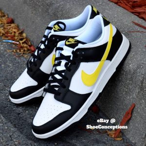 Nike Dunk Low Shoes "Opti Yellow" Black White FQ2431-001 Men's Multi Sizes NEW