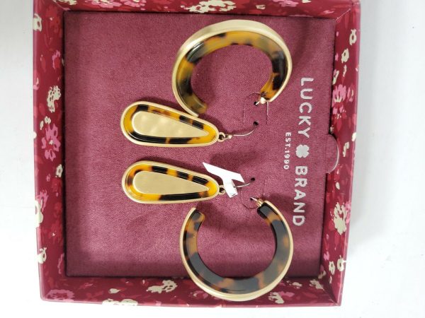 NEW Lucky brand womans jewelry earrings 2 pairs for one price New with tag