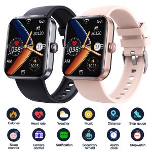 1.9" Smart Watch BT Call Body Temperature Blood Pressure Heart Rate Monitoring