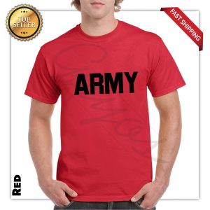 Army Printed Men's Graphic T-Shirt