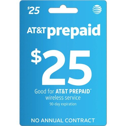 AT&T Prepaid - $25 Refill Code [Digital]