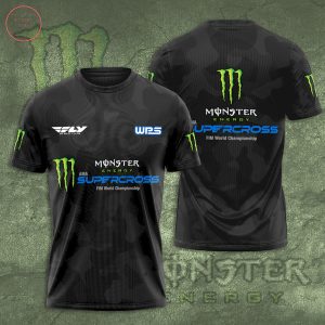 Fanmade AM Supercross Championship Polyester 3D Printed T-Shirt S-5XL