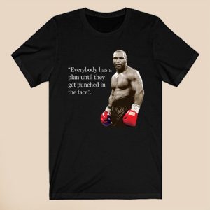Iron Mike Tyson Quotes Men's Black T-Shirt Size S-5XL