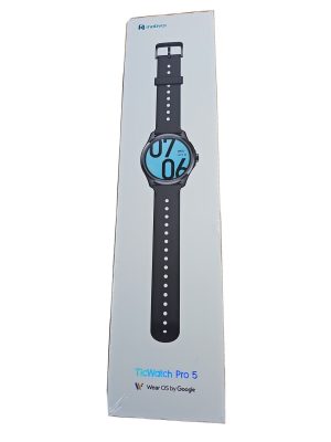 Mobvoi Ticwatch Pro 5 Wear OS GPS - Black (unopened in shrink wrap)