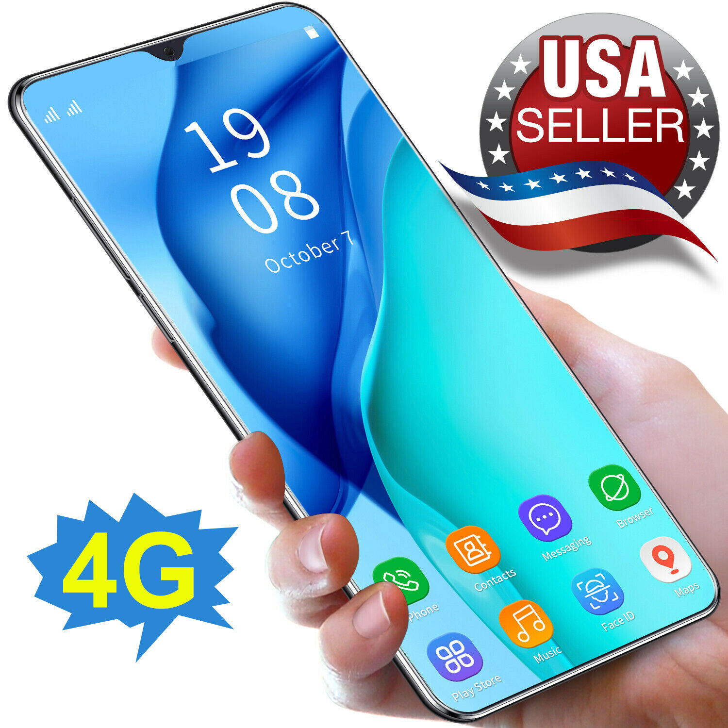 New 2023 Android Cheap Cell Phone Factory Unlocked Smartphone Dual SIM Quad Core