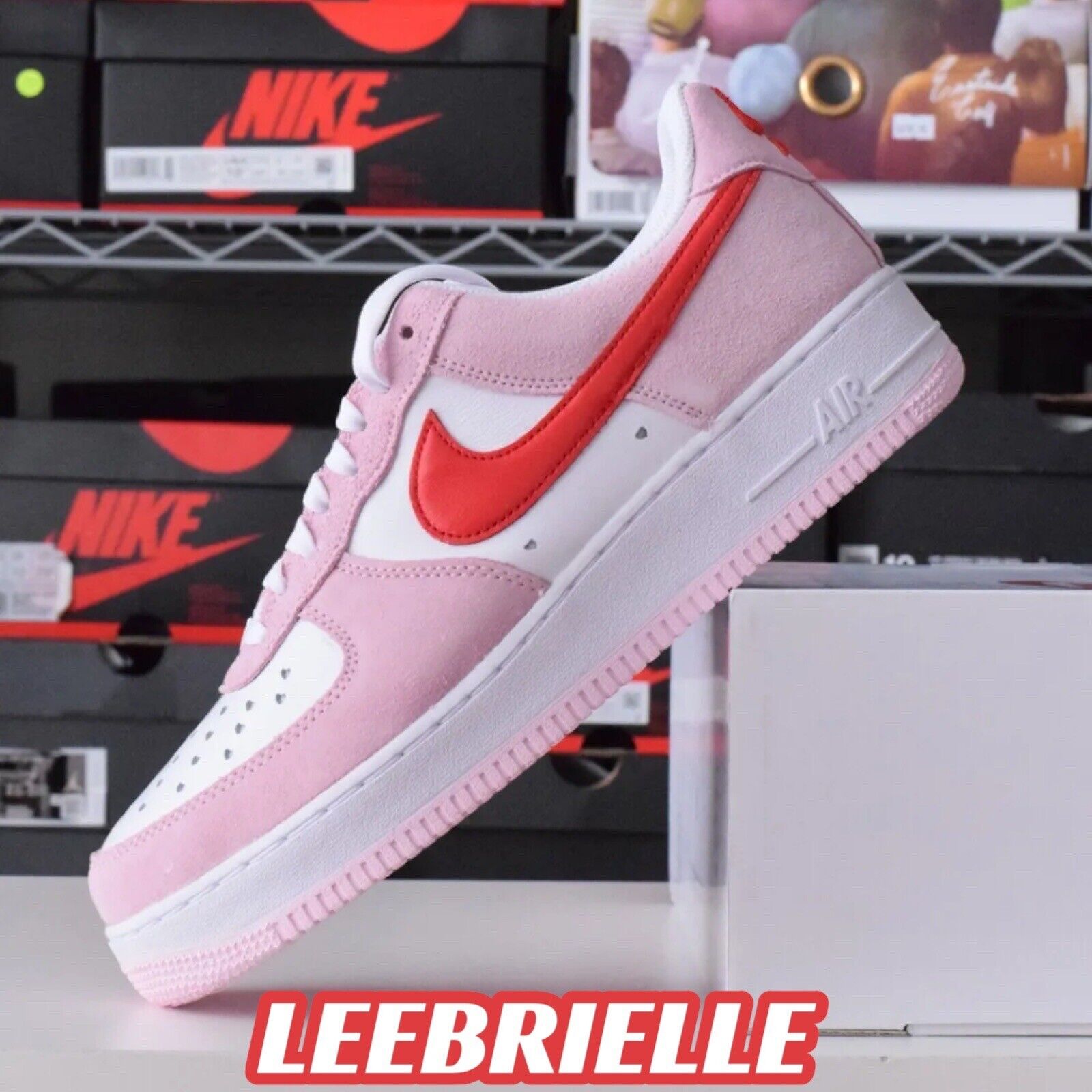 Nike Air Force 1 07' QS Valentine's Day Love Letter 2021 DD3384-600