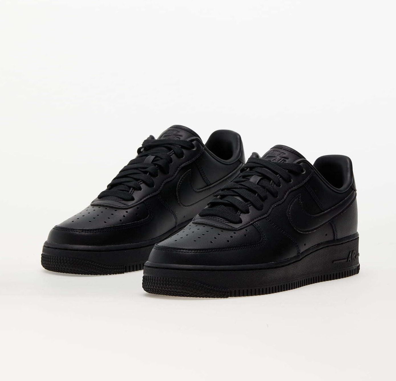 Nike Air Force 1 Low '07 Fresh Triple Black DM0211-001 AF1 Shoes Sneakers