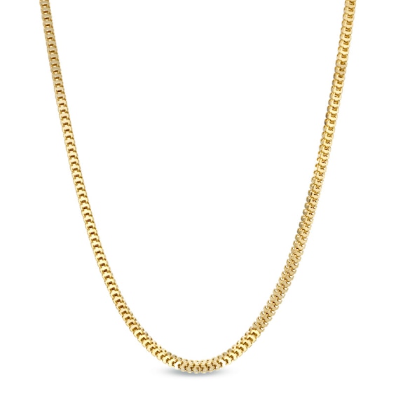 1.1mm Milano Chain Necklace in 14K Gold - 20"
