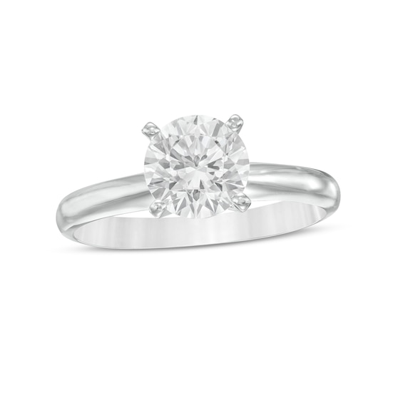 1.20 CT. Certified Diamond Solitaire Engagement Ring in 14K White Gold