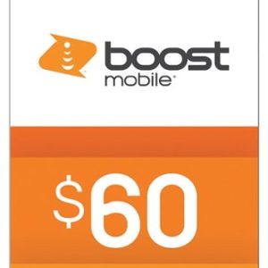Boost Mobile - Re-Boost $60 Prepaid Phone Card [Digital]