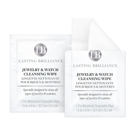 Lasting Brilliance Jewellery and Watch Cleansing Wipes â 10 Pack