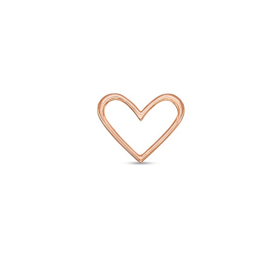 Moments of Love Extra Small Heart Charm in 10K Rose Gold