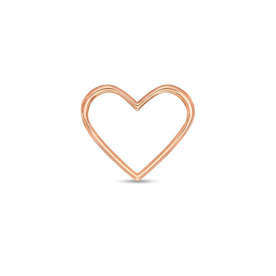 Moments of Love Small Heart Charm in 10K Rose Gold