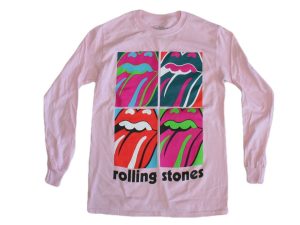 Rolling Stones Tongue Long Sleeve Men's T-Shirt - NEW