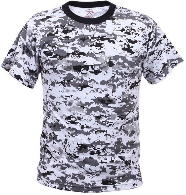 Rothco Mens Camo Short Sleeve Tactical Military T-Shirt (Choose Sizes)