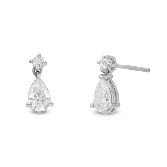 Trouvaille Collection 0.75 CT. T.w. DeBeersÂ®-Graded Pear and Round-Cut