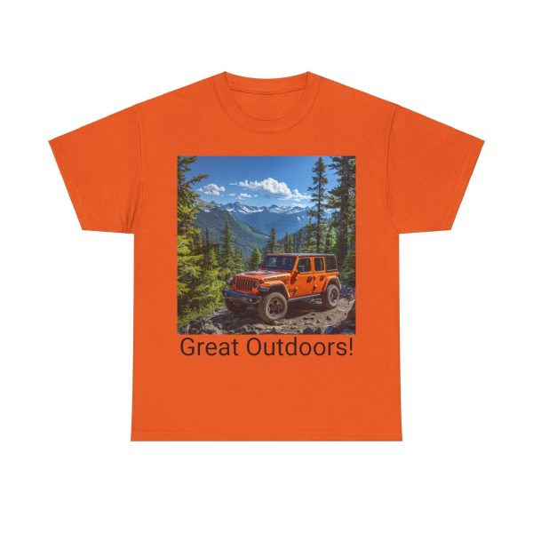 TShirt Jeep Wrangler exploring the Great Outdoors!