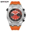 SANDA 7027 Men Date Quartz Watch Waterproof SANDA 7027 Men Date Quartz Watch Waterproof