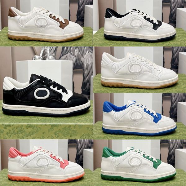 Men Women MAC80 Sneakers Designer Shoes Interlocking G Embroidery Black And White Leather RetroInspired Trainers MAC80 Flat Shoes Size 3544  TopNetMart Men Women MAC80 Sneakers Designer Shoes Interlocking G Embroidery Black And White Leather Retro Inspired Trainers MAC80 Flat Shoes Size 35 44