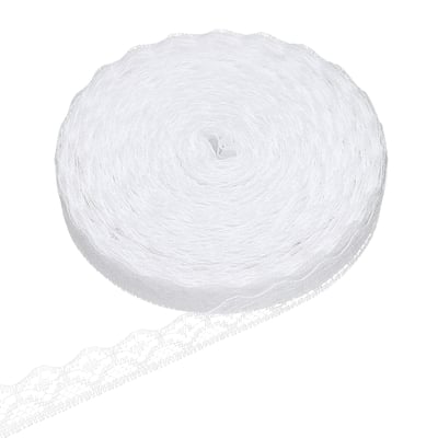 30 Yards White lace lace Ribbon Gift Wrapping Dress Decoration Wedding Decoration Sewing Crafts Style1  TopNetMart 30 Yards White lace lace Ribbon Gift Wrapping Dress Decoration Wedding Decoration Sewing Crafts Style1
