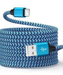 6FT Cable for Samsung Galaxy Z Flip 7 FE 6 5 4 3, Z Fold 7 6 5 4 3 5G, Phone Charger Fast Charging Cord, USB A to C Wire for S25 Ultra Plus S25+ S24 S23 S22 S21 S20+ FE 5G Blue
