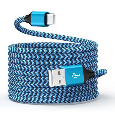 6FT Cable for Samsung Galaxy Z Flip 7 FE 6 5 4 3 Z Fold 7 6 5 4 3 5G Phone Charger Fast Charging Cord USB A to C Wire for S25 Ultra Plus S25+ S24 S23 S22 S21 S20+ FE 5G Blue  TopNetMart 6FT Cable for Samsung Galaxy Z Flip 7 FE 6 5 4 3 Z Fold 7 6 5 4 3 5G Phone Charger Fast Charging Cord USB A to C Wire for S25 Ultra Plus S25+ S24 S23 S22 S21 S20+ FE 5G Blue