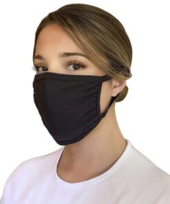 Cupid Scrubs® Cloth Face Mask 3-Pack, Black
