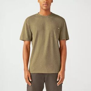 Dickies Heavyweight Heather Mens Crew Neck Short Sleeve T-Shirt, X-large, Brown Dickies Heavyweight Heather Mens Crew Neck Short Sleeve T-Shirt, X-large, Brown