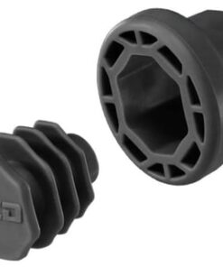 East Coast Dyes ECD Lacrosse Sliding End Cap, Men’s, Black
