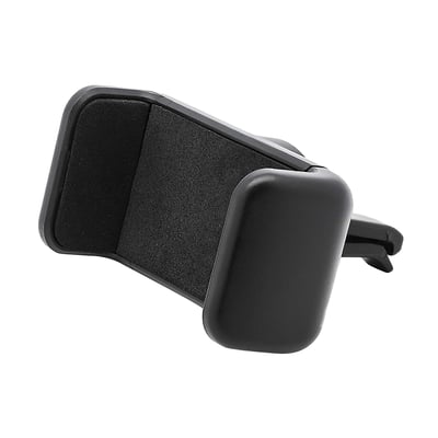 Fabcordz Black Vent Cell Phone Car Vent Mount For All Mobile Devices  TopNetMart Fabcordz Black Vent Cell Phone Car Vent Mount For All Mobile Devices