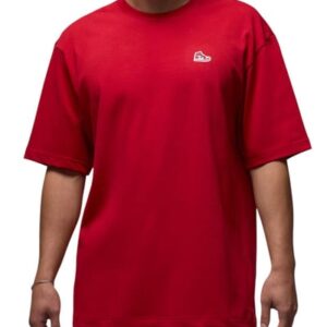 Jordan Men’s Sneaker Patch T-Shirt, XL, Varsity Red Jordan Men’s Sneaker Patch T-Shirt, XL, Varsity Red