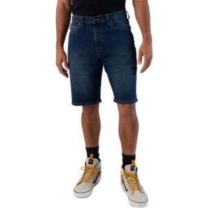 Men’s Dickies Mens 11″ Flex 5-pocket Jean Shorts 32 Denim Medium Wash Men’s Dickies Mens 11″ Flex 5-pocket Jean Shorts 32 Denim Medium Wash