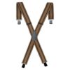 Men’s Wolverine Work Suspender with Stripes – Black/Red