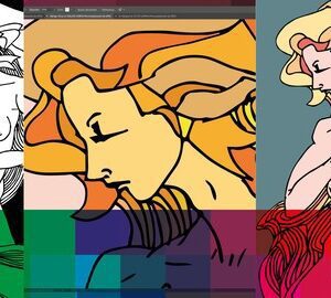 Vectorizar y pintar un dibujo hecho a mano con Illustrator Vectorizar y pintar un dibujo hecho a mano con Illustrator