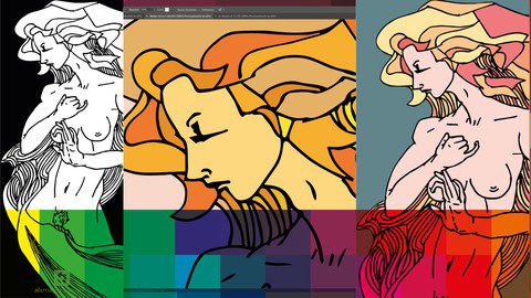 Vectorizar y pintar un dibujo hecho a mano con Illustrator  TopNetMart Vectorizar y pintar un dibujo hecho a mano con Illustrator
