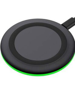 Vrbgify 10W Wireless Fast Charging Pad Compatible with iPhone 8/X-16 Pro Max AirPods Pro 2 and Samsung Galaxy S20/S21/S22