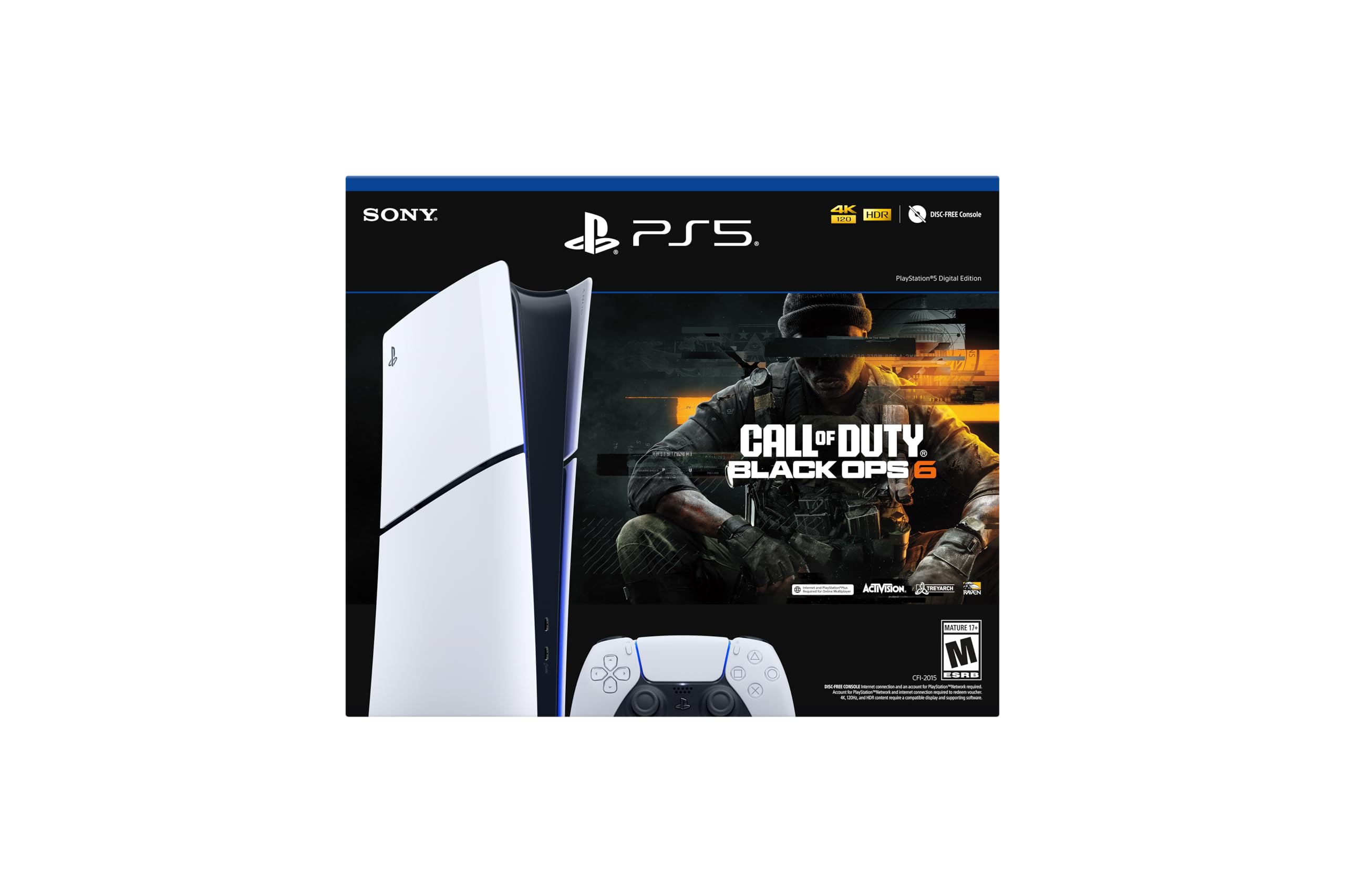 PlayStation®5 console – Call of Duty®: Black Ops 6 Bundle (model group – slim)