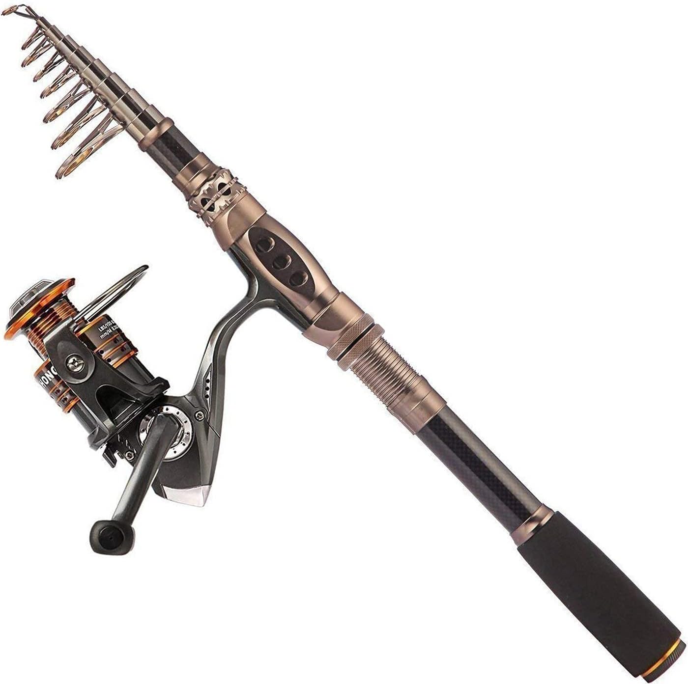 PLUSINNO Carbon Fiber Telescopic Fishing Kit
